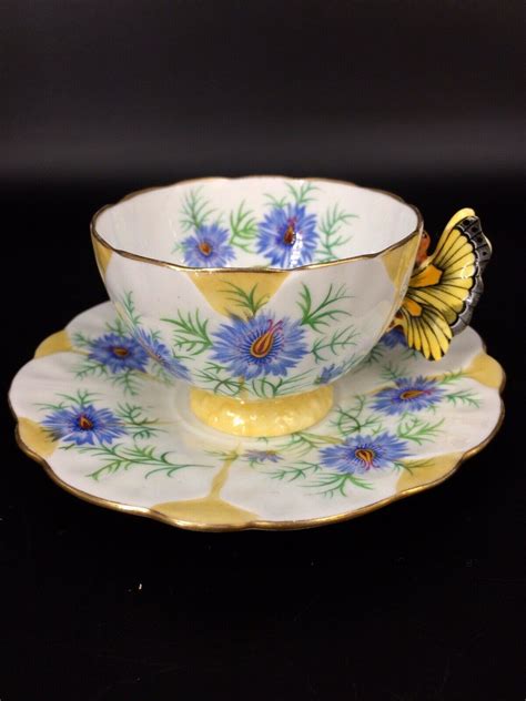 how much are bone china tea cups butterfly